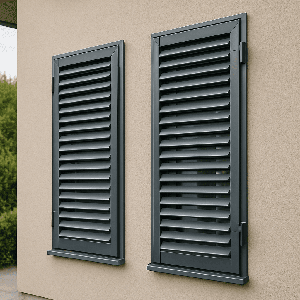 Security rolling shutters